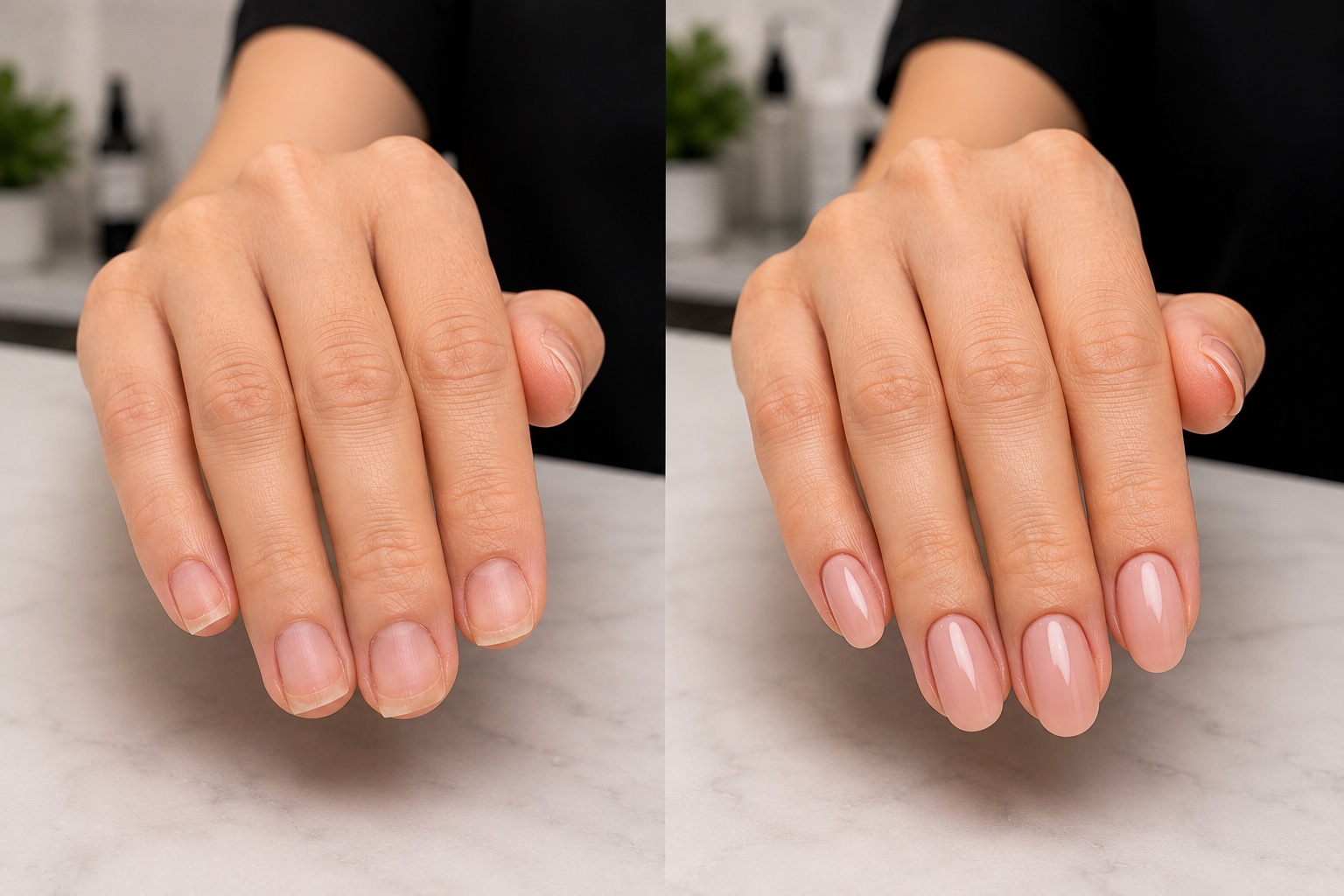 Single-use nail-care tools in sealed pouches